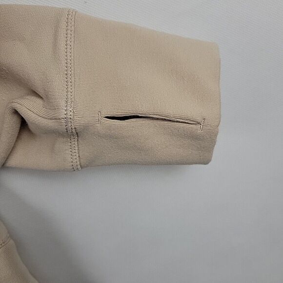 Public Rec Luxe Fleece Crop Sweatshirt Womens Large High Neck Pullover Pockets - Picture 4 of 10